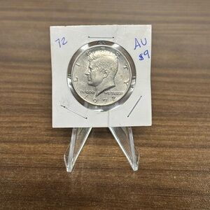 Silver Coin Kennedy Half Dollar